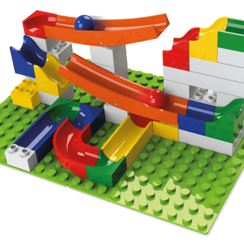 hubelino marble run hubelino see saw action set 28746348691554