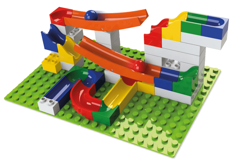 hubelino marble run hubelino see saw action set 28746348691554