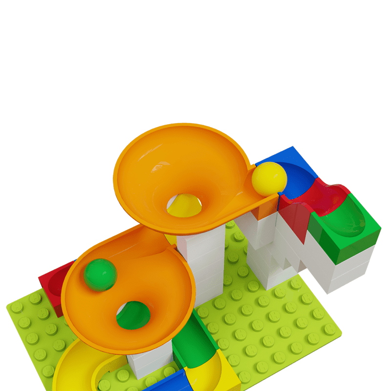 hubelino marble run hubelino twister expansion 44 pcs 28746341515362