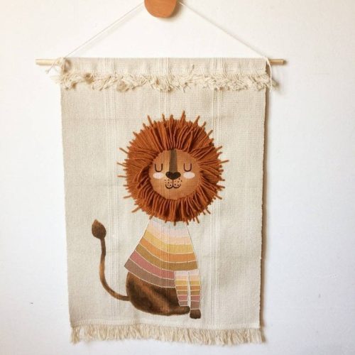 lionhanging