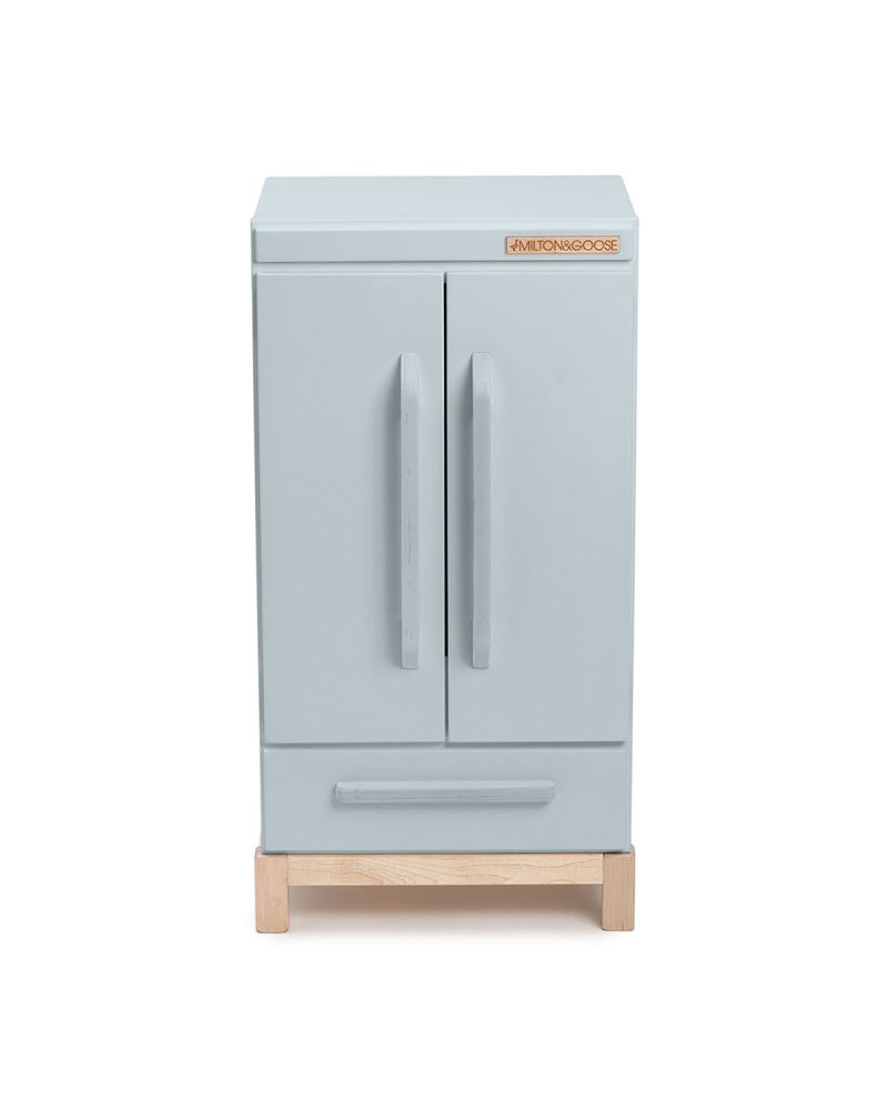 milton and goose refrigerator gray front