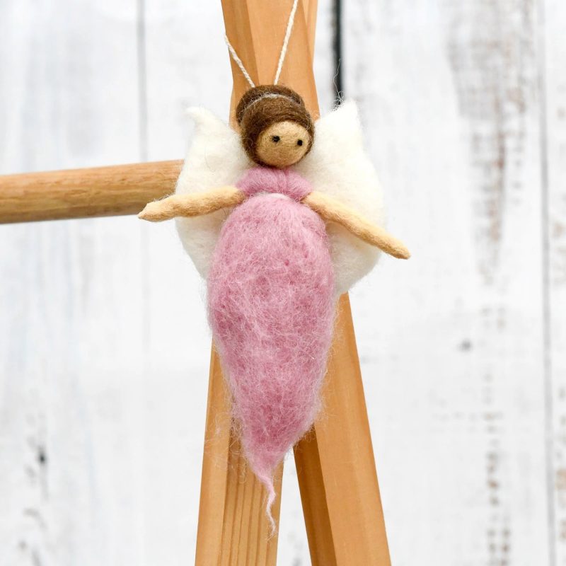 needle felted dolls fairies