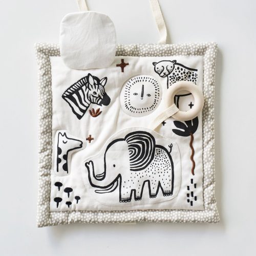 organic cotton Activity Pad for baby Safari mat 6