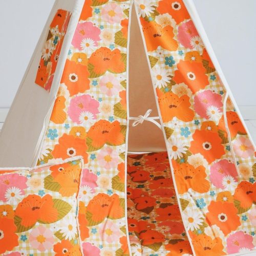 picnic with the flowers teepee and mat set 485869