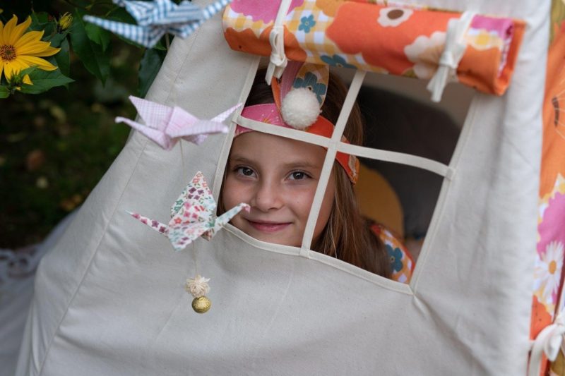 picnic with the flowers teepee and mat set 626994