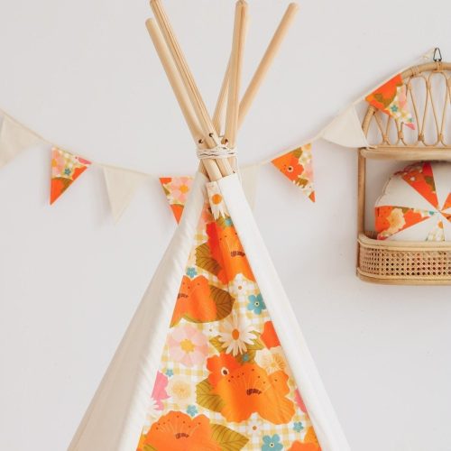 picnic with the flowers teepee and mat set 975880