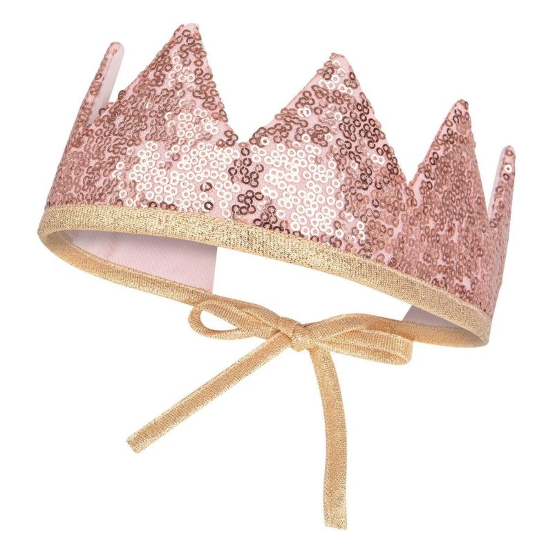 pink sequins fairy tale crown 231220