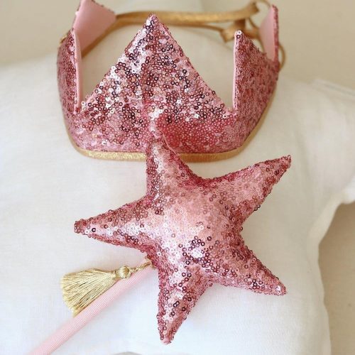 pink sequins wand 253700