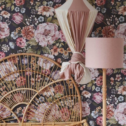 powder pink circus canopy 441932