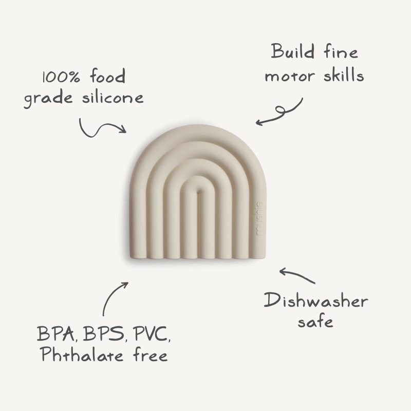 rainbow teether infographic