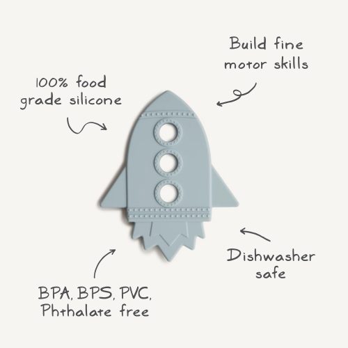 rocket teether infographic