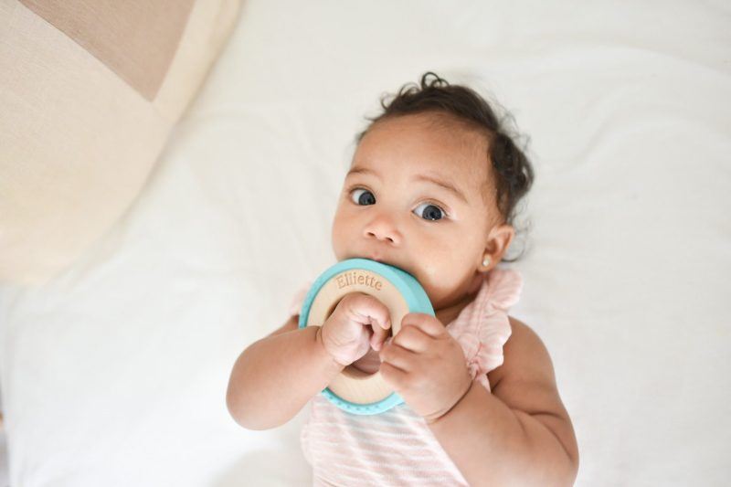 silicone wrapped teether 707778