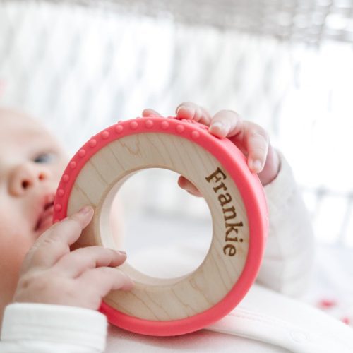 silicone wrapped teether 822509