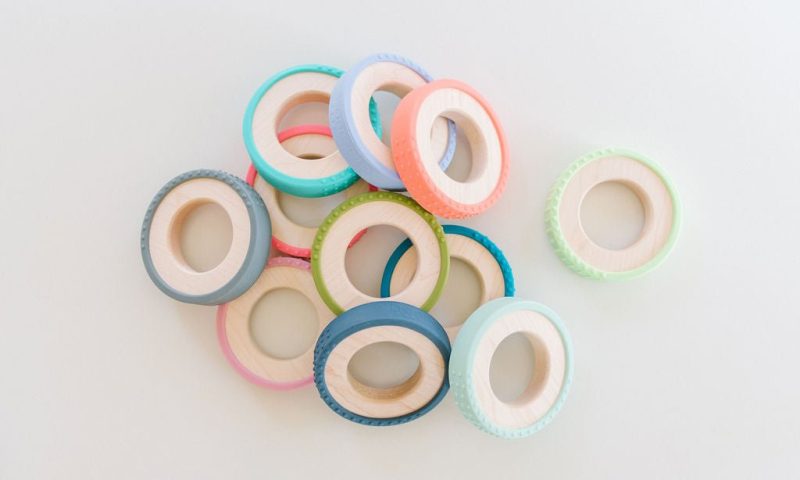 silicone wrapped teether 897935