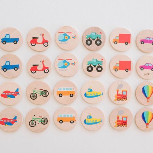 transportation matching tiles by bannor toys 316372