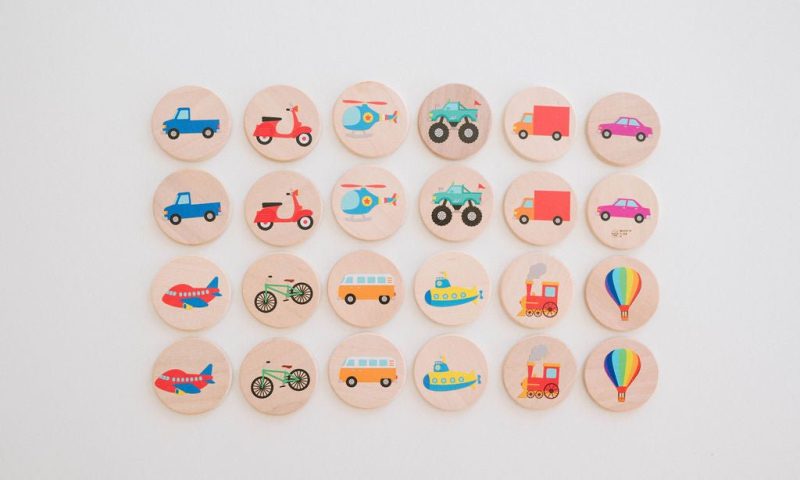 transportation matching tiles by bannor toys 316372