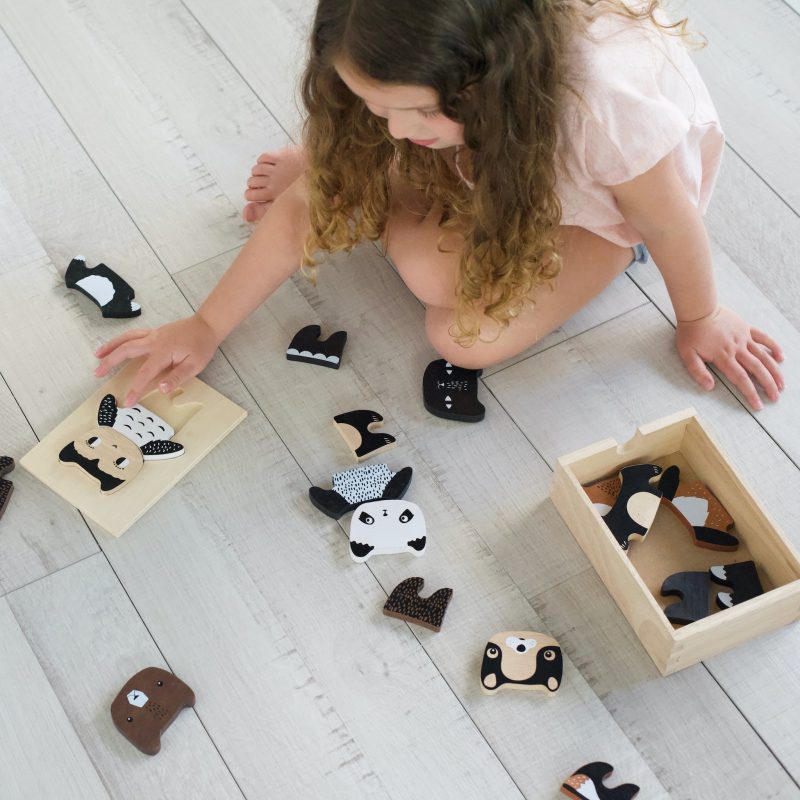 wee gallery kids mix match animal tiles creative play 2