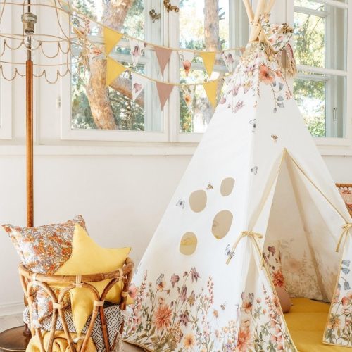 wildflowers teepee and mat set 154375