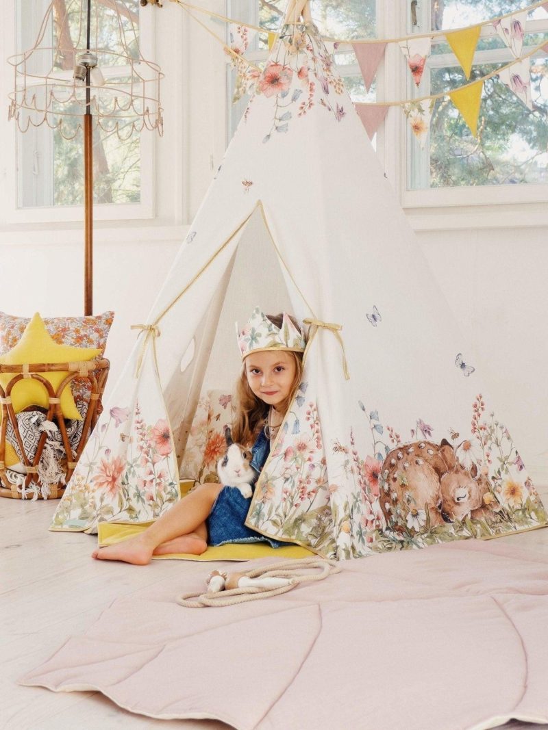 wildflowers teepee and mat set 232720