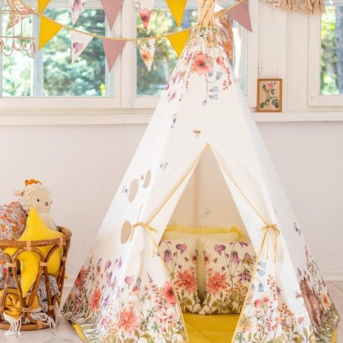 wildflowers teepee and mat set 376074