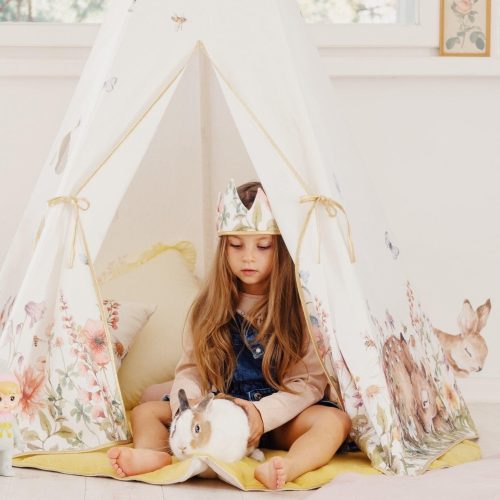 wildflowers teepee and mat set 670320