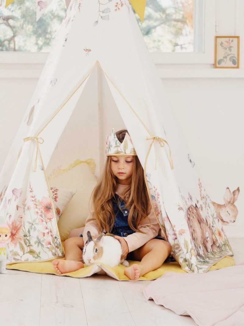 wildflowers teepee and mat set 670320