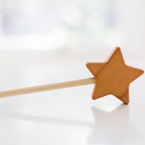 wooden star wand by bannor toys 757271