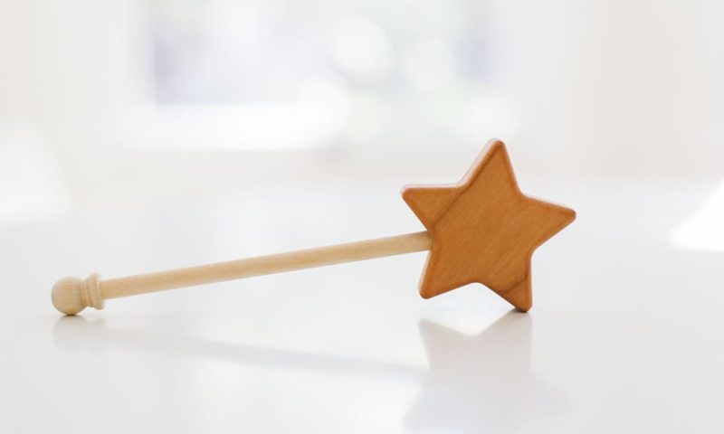 wooden star wand by bannor toys 757271