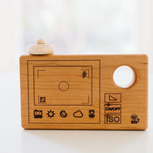 wooden toy camera 297422