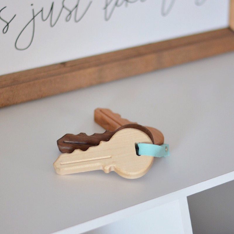 wooden toy keys 207215